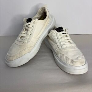 Cole Haan Grand Crosscourt Daily Sneaker W23228 Womens 6.5 White Canvas Shoes